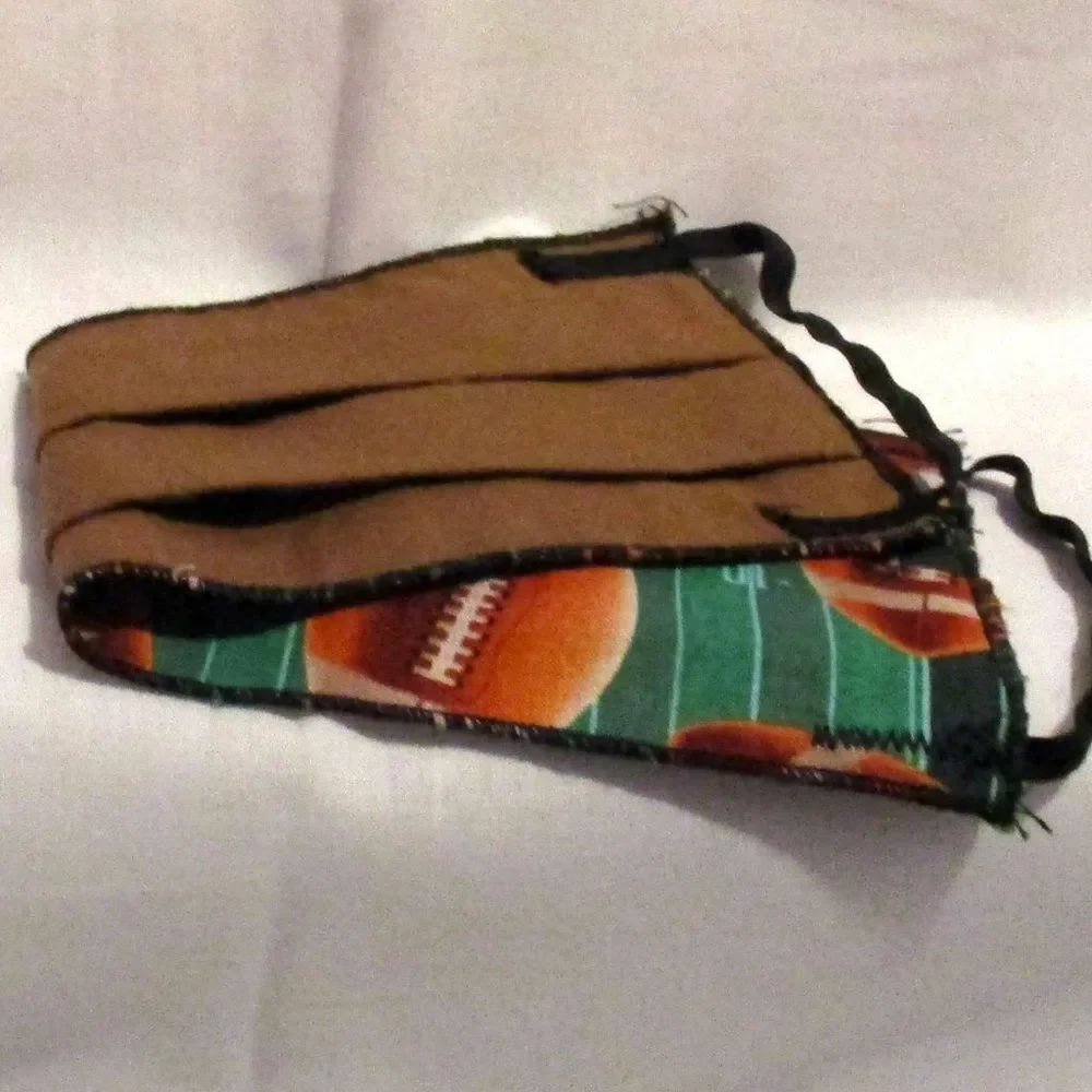 Face Mask Football and Field Green